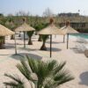 Sunshade in ditch reed (diameter cm 210 / 230 / 250)